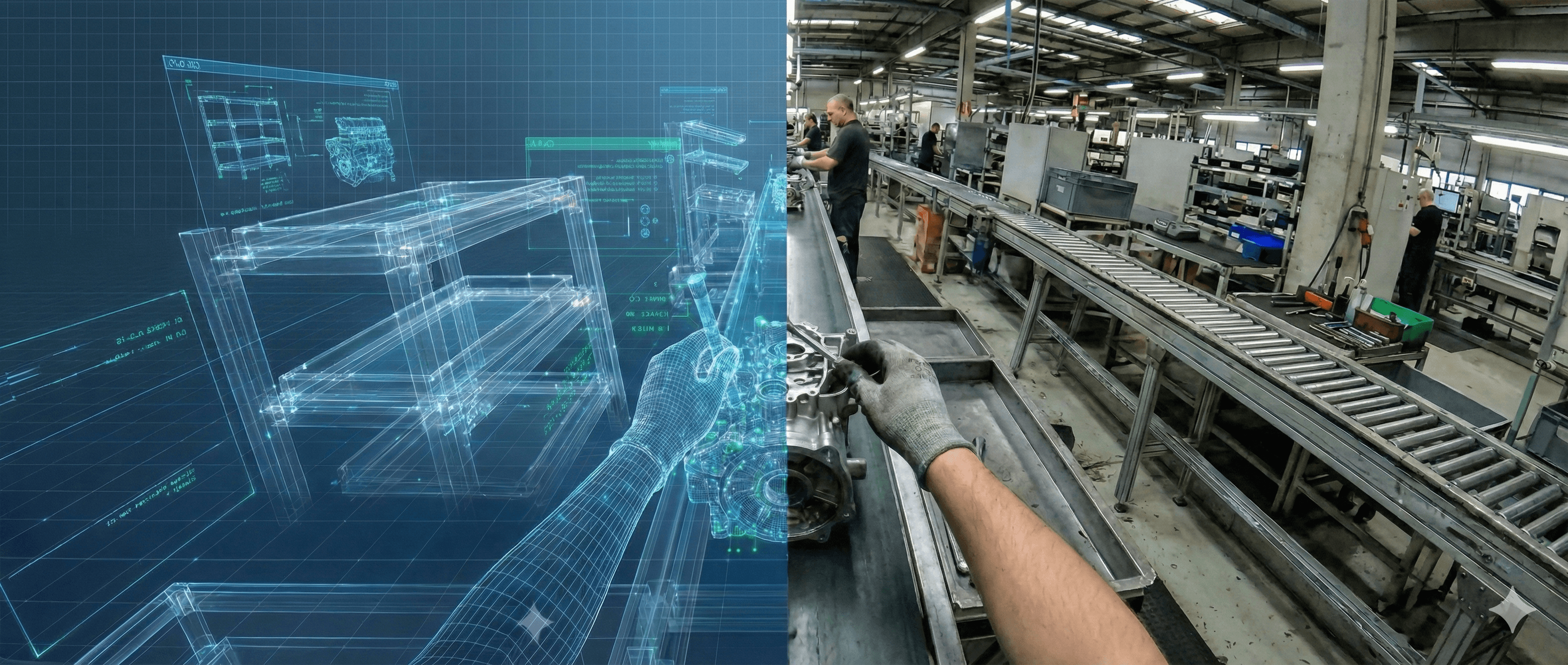 Physical world AI visualization